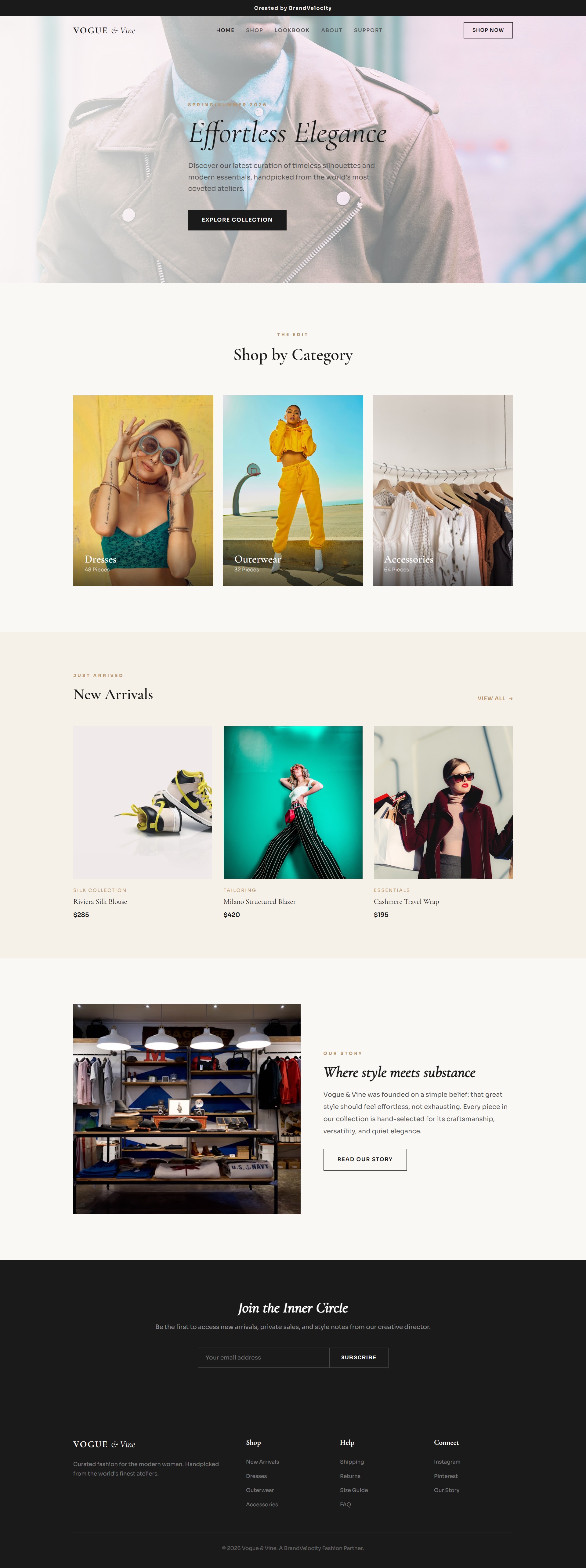 Vogue & Vine Fashion
